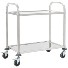 vidaXL Carrello da Cucina a 2