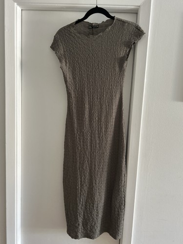 Abito stropicciato zara manica - stropicciato,