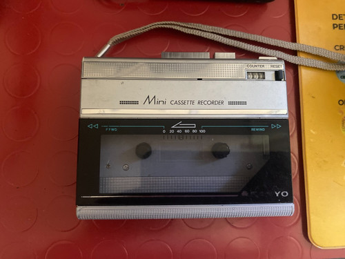Walkman minirecorder sanyo - walkman,