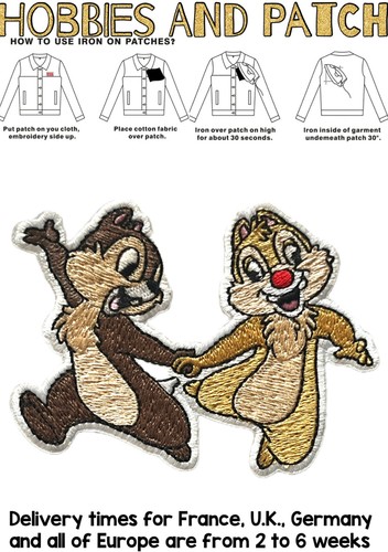 Patch chip dale rescue - rescue, toppa
