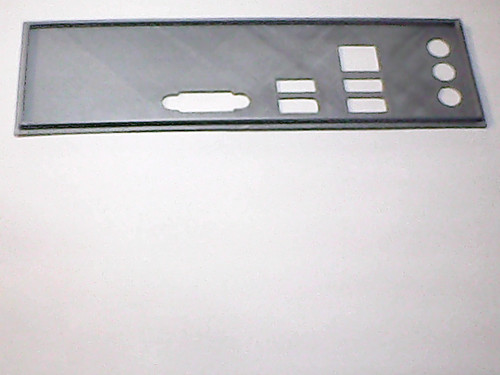Shield plaque arriere - arriere, en