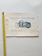 RUDGE moto depliant anni '20 originale italiano  