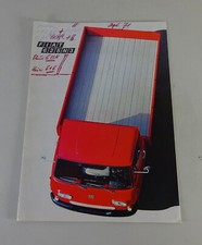 Depliant / Brochure Fiat 625