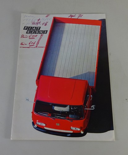 Brochure depliant fiat 625 - /,
