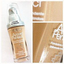 fondotinta L'OREAL ACCORD PERFECT D5 SABLE DORE' PERFEZIONE fondotinta fondente