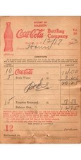1923 Coca Cola Bottiglia Co