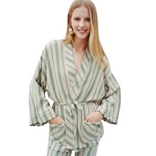 Kimono donna Zara beige con
