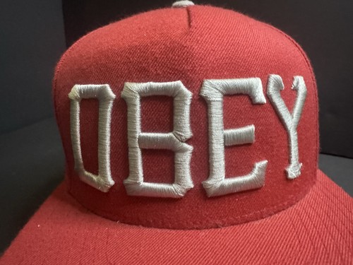 Cappello snapback rosso - , obey