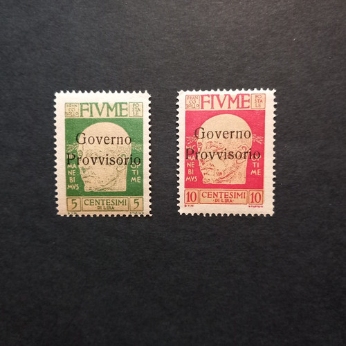 Fiume 1921 effigie - effigie, d'