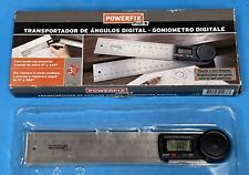 Righello Angolare Digitale Display LCD Goniometro 360 Gradi Rilevatore Angolo Ac