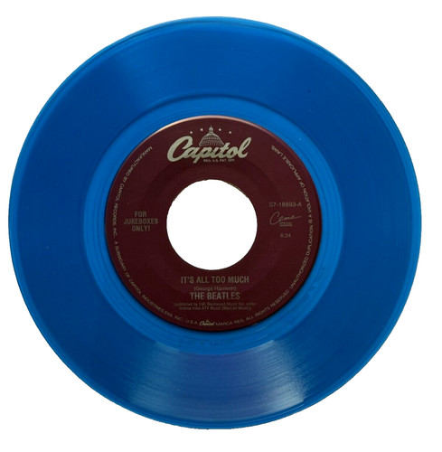The beatles blue vinyl - the,