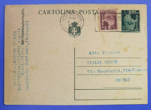1947 intero postale