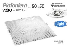 LAMPADARIO 50*50 cm 4 LUCI