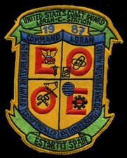 Patch USCG Guardia Costiera Loran-C Stazione Estartit Spagna 1987 N-5