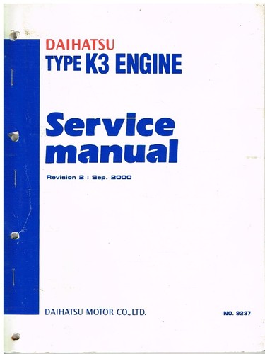 Manuale servizio motore - servizio,