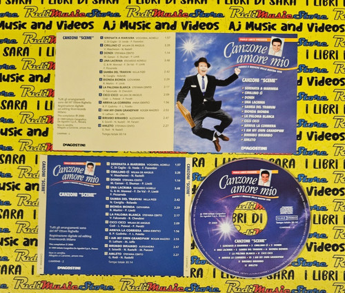 Compilation canzoni sceme - cd,