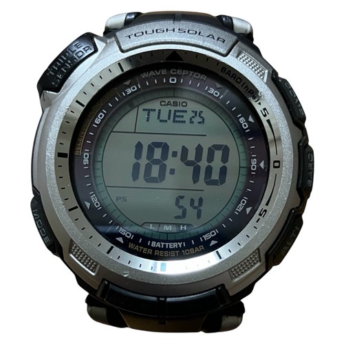 Orologio solare casio - solare, protrek