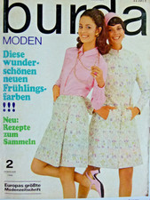 vecchio quaderno moda Burda