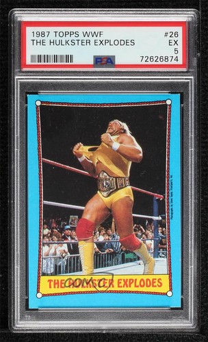 1987 topps wwf - 1987, hogan