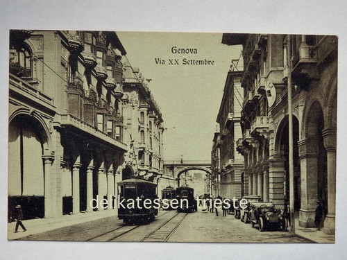 Genova tram tramway via - genova, xx