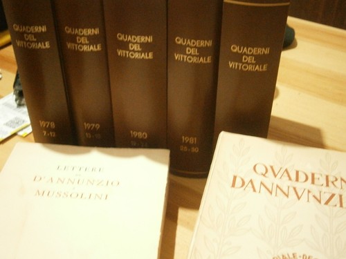 Annunzio quaderni del - d'annunzio,