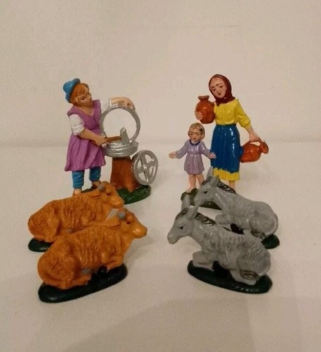Lotto statuine presepe - lotto, 6