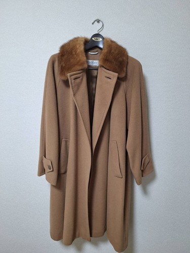 Cappotto lungo max mara - max, collo