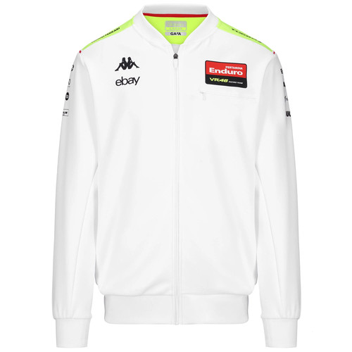 Kappa felpa con zip - zip, uomo