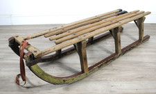 Slitta Slittino da Neve Antico