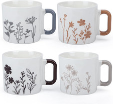 Set Di 4 Tazze in Ceramica