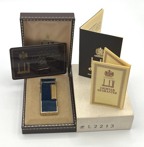 Dunhill vintage blue lacquer - vintage,