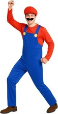 Costume adulto super - super, mario