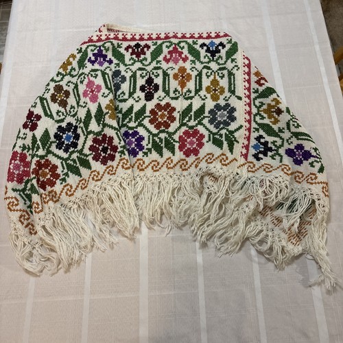 Poncho top stile messicano