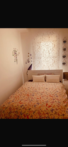 Letto bianco con contenitore