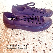 Converse All Stars nere basse tg. 39