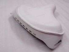 Sedile polizia in pelle bianco