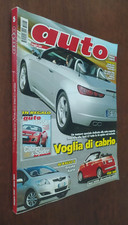 RIVISTA AUTO CONTI N° 5 2007 TOYOTA AURIS - FIAT 500 - ALFA SPIDER JTD
