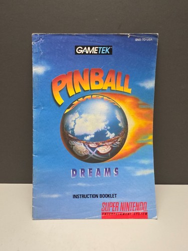Pinball dreams super nintendo - dreams,