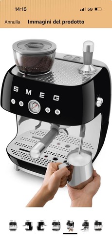 Smeg macchina caffè espresso - macchina,