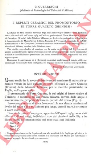Guerreschi i reperti - g.,