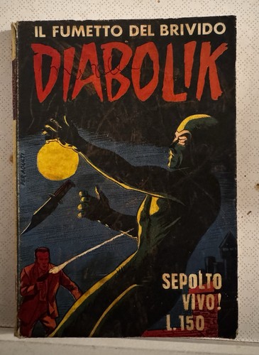 Diabolik numero prima serie - 8,