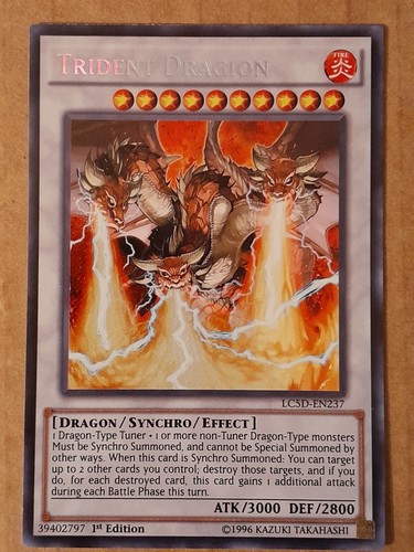 Yugioh drago tridente lc5d - yugioh,