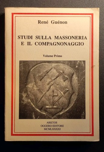 René guenon studi sulla - guenon,