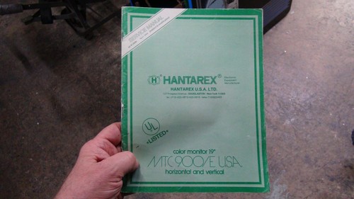 Hantarex monitor mtc - 900, 19"