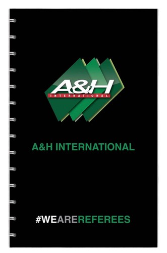 Quaderno arbitro match - a&h,