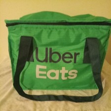 Borsa consegna UBER EATS verde