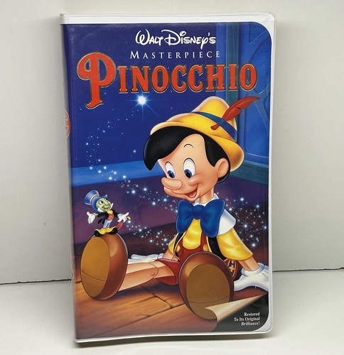 Pinocchio vhs disney video - pinocchio,