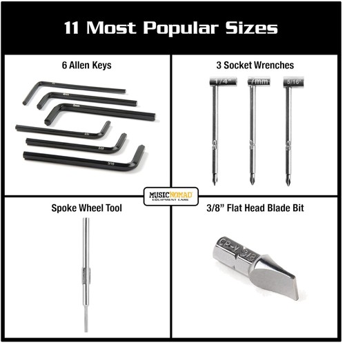 Guitar tech truss rod set - guitar,