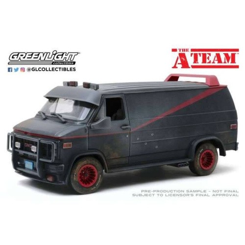 Gmc vandura team van dirty - a-team,