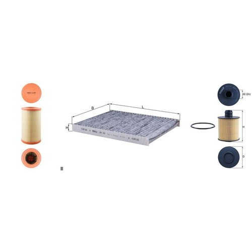 Set filtri knecht adatto - di,